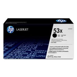 hp 53X High Yield Toner, Black Single Pack, Q7553X